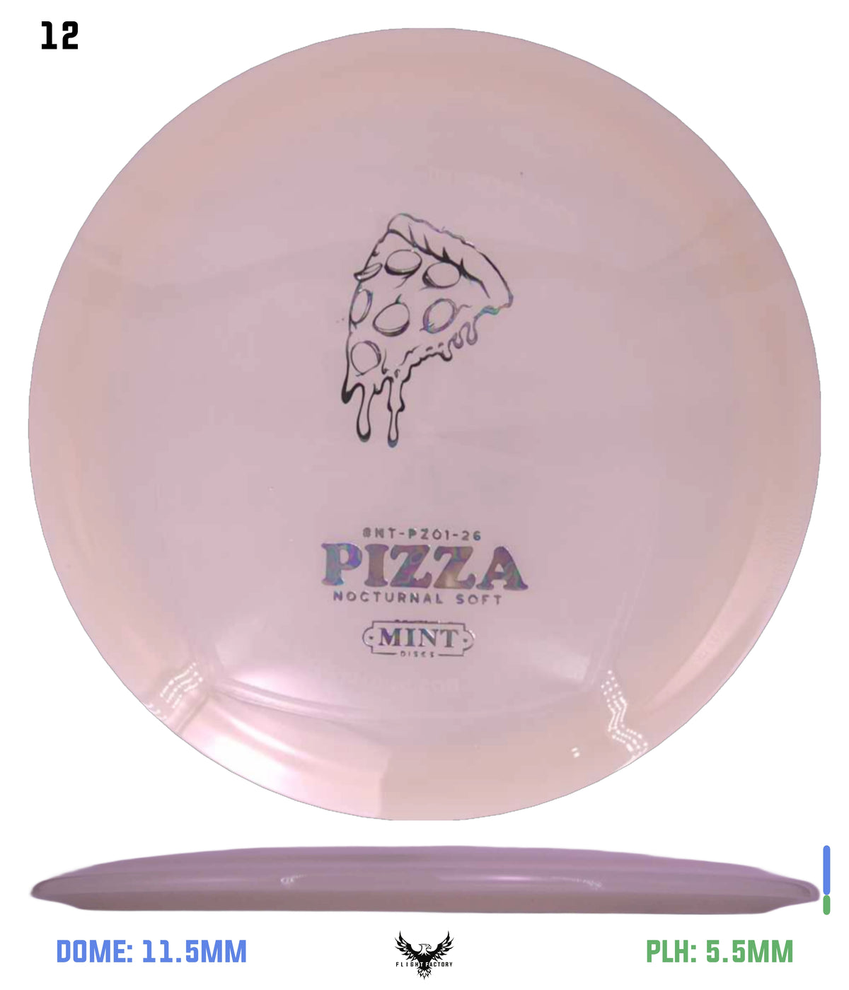Mint Discs Nocturnal Glow Soft Pizza