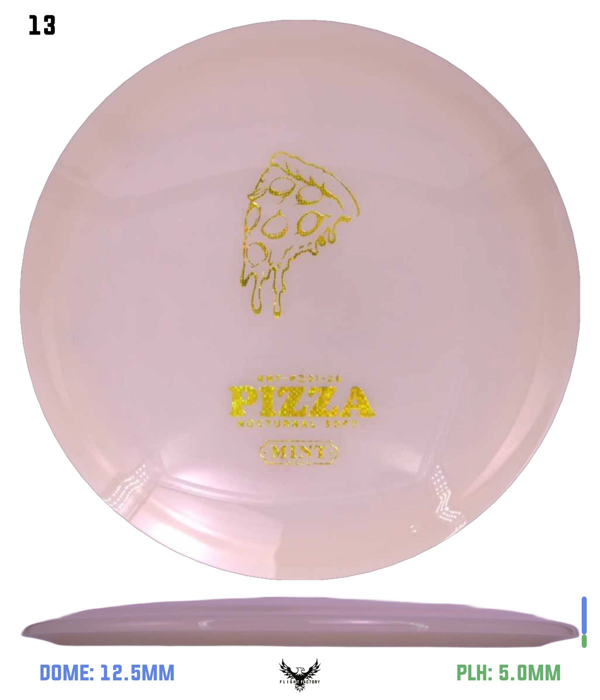 Mint Discs Nocturnal Glow Soft Pizza