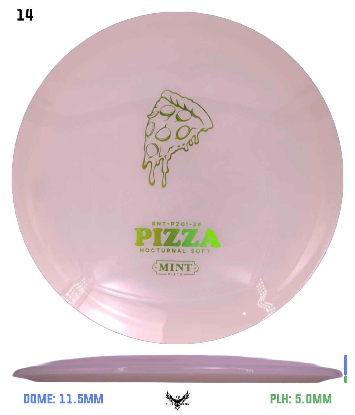 Mint Discs Nocturnal Glow Soft Pizza