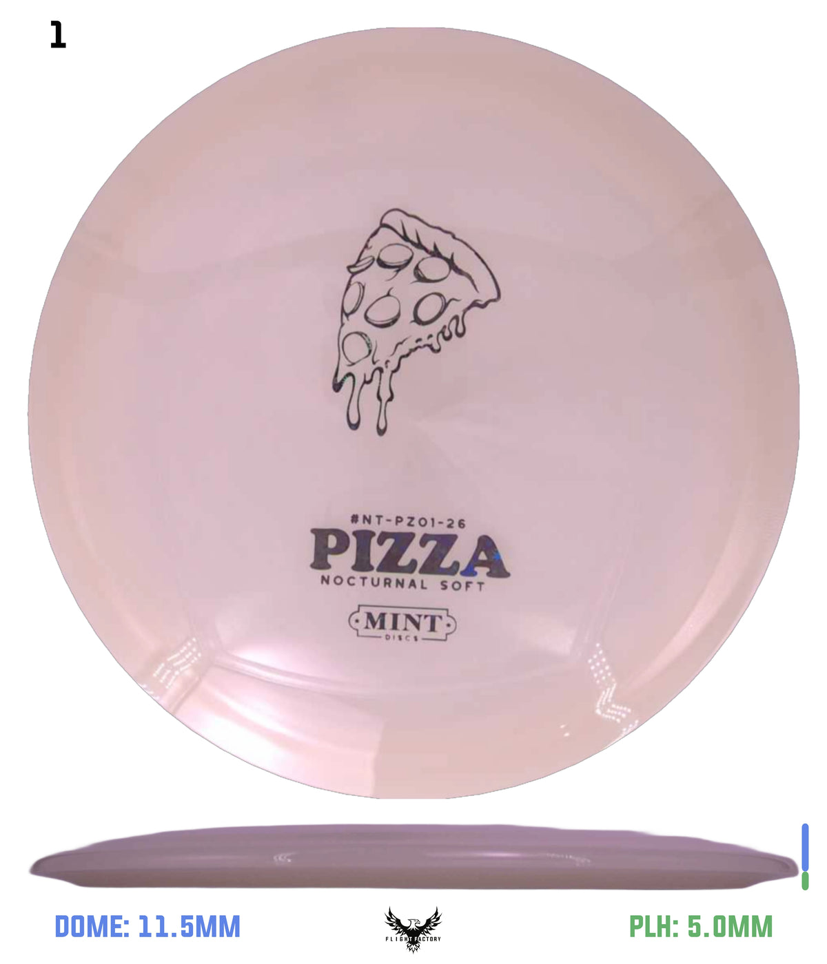 Mint Discs Nocturnal Glow Soft Pizza