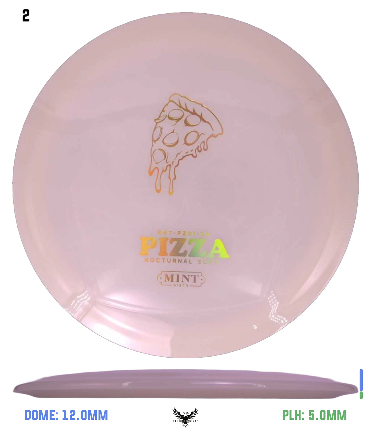 Mint Discs Nocturnal Glow Soft Pizza