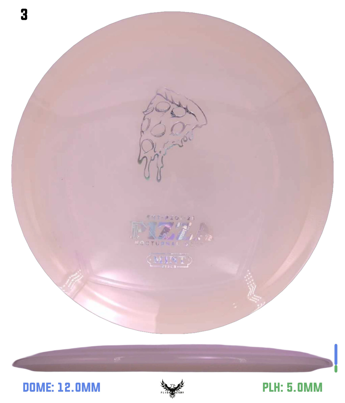 Mint Discs Nocturnal Glow Soft Pizza