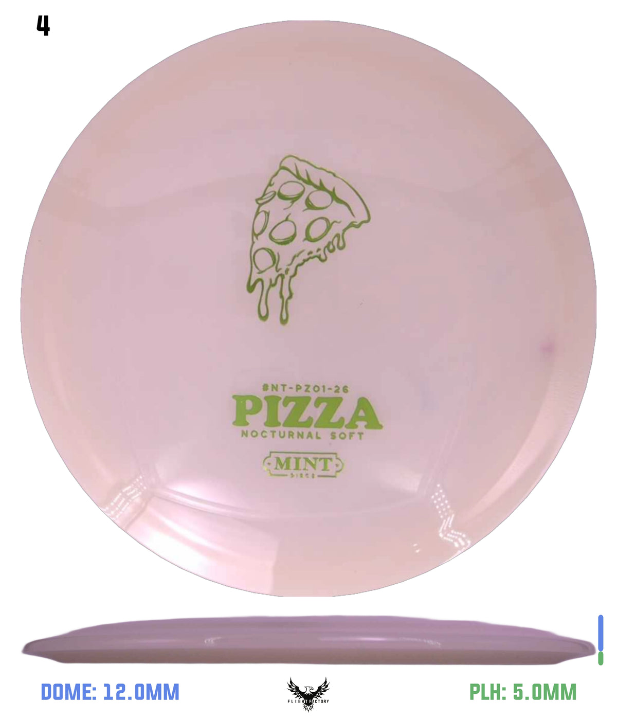 Mint Discs Nocturnal Glow Soft Pizza
