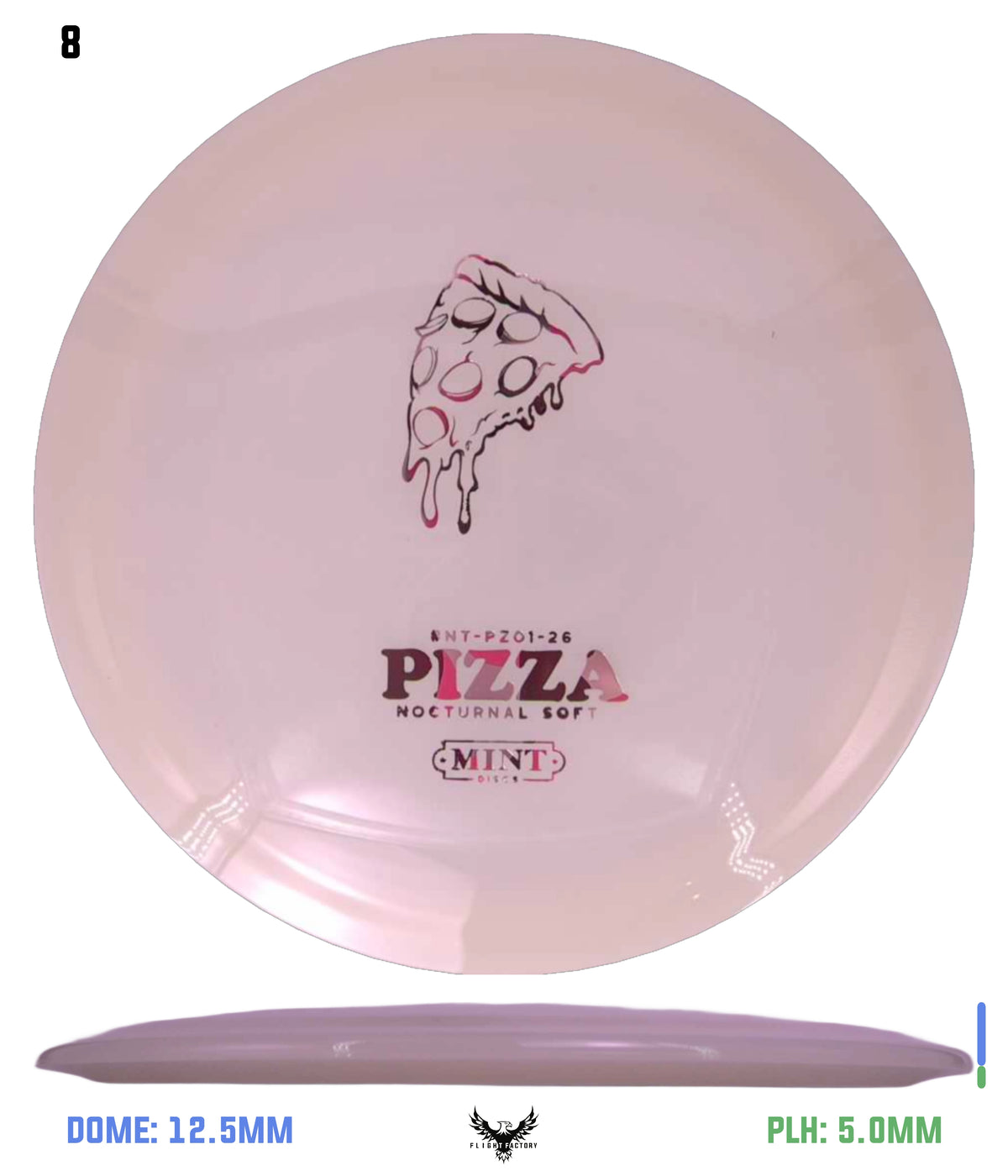 Mint Discs Nocturnal Glow Soft Pizza