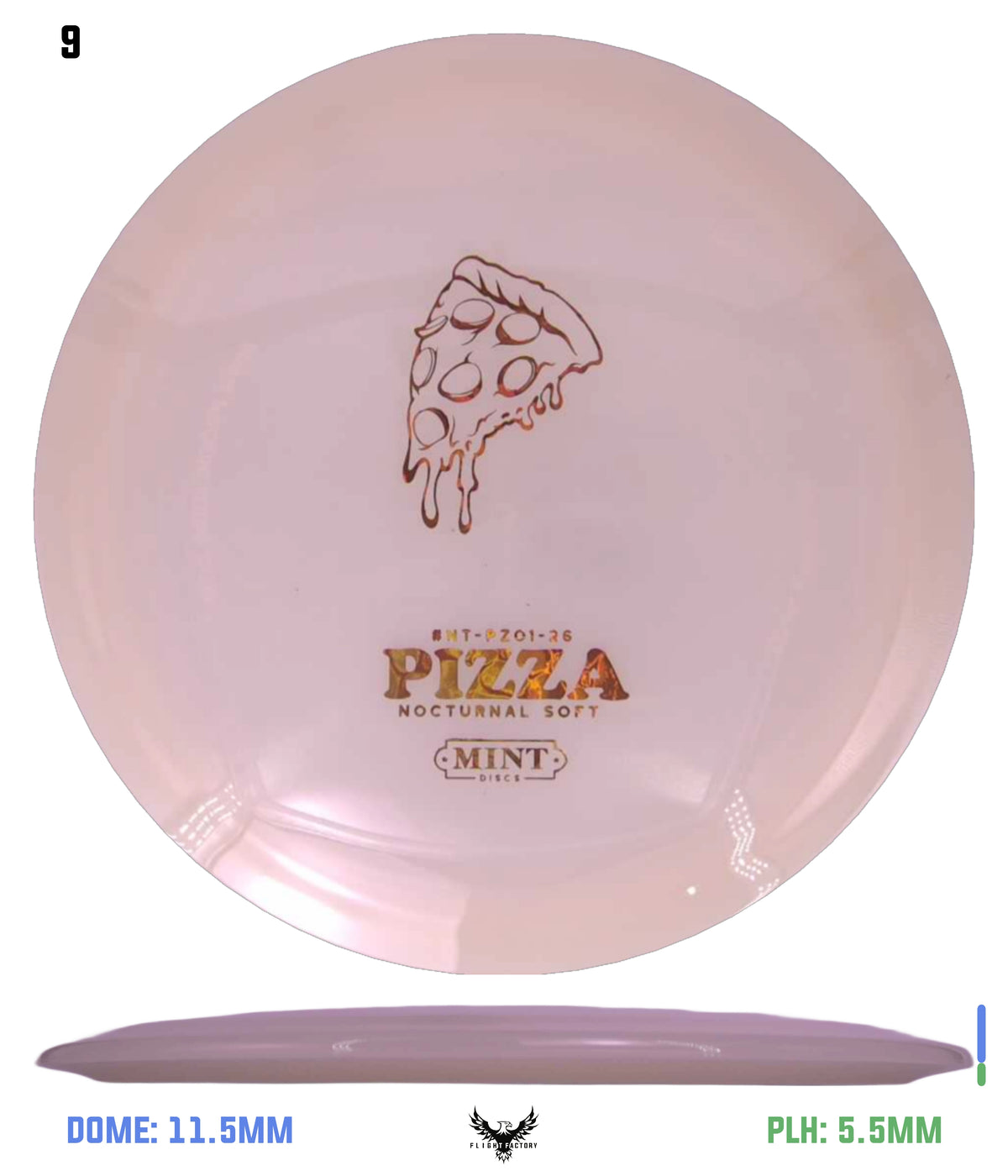 Mint Discs Nocturnal Glow Soft Pizza