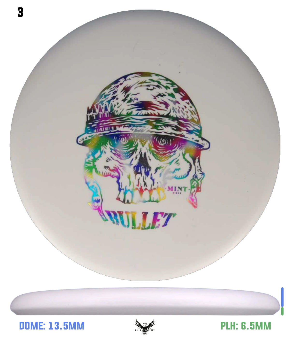 Mint Discs Royal Medium Bullet - Skullet