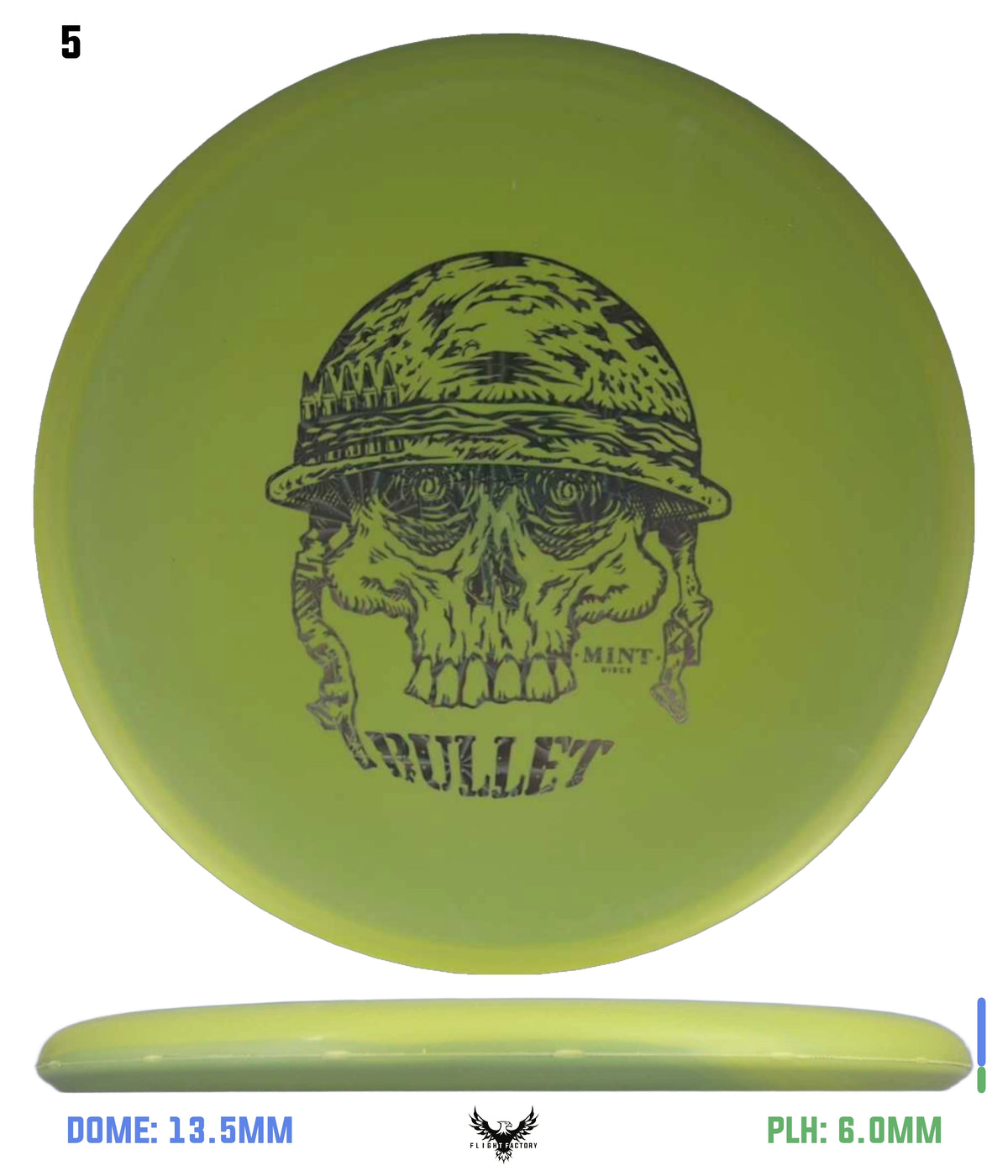 Mint Discs Royal Medium Bullet - Skullet