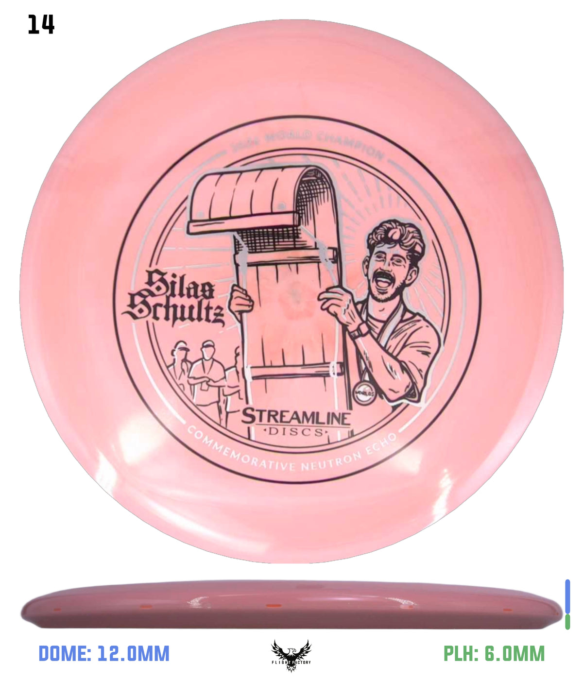 MVP Streamline Echo - 2026 Silas Schultz World Championship Edition Neutron Black, Silver 177.7g