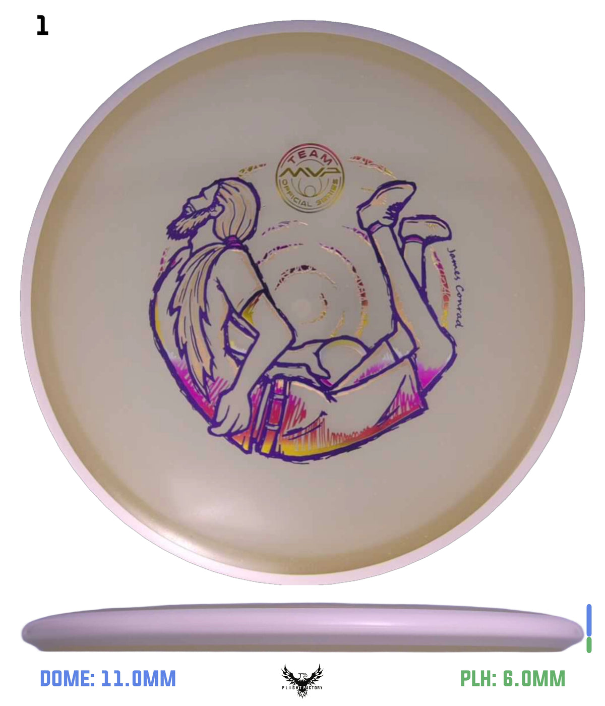 MVP James Conrad Particle Eclipse Detour - Bendy James (Limit 1 Per Customer)