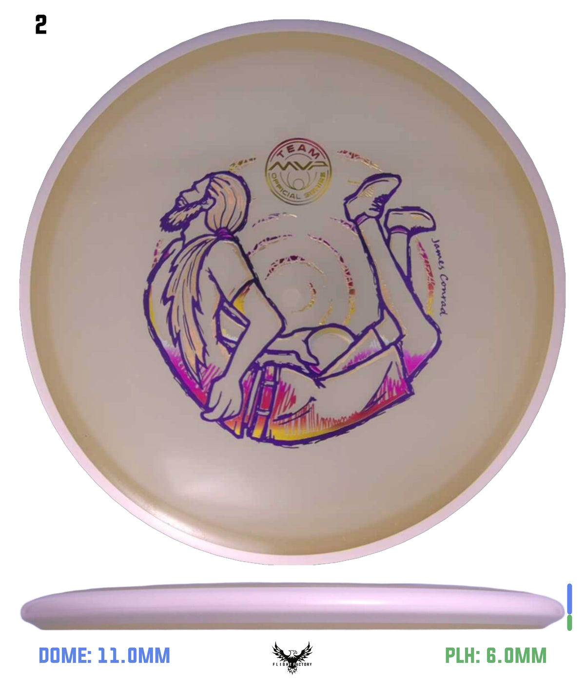 MVP James Conrad Particle Eclipse Detour - Bendy James (Limit 1 Per Customer)