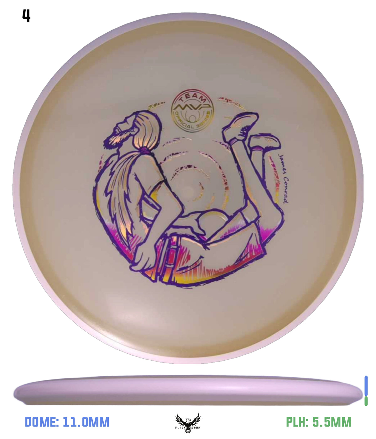 MVP James Conrad Particle Eclipse Detour - Bendy James (Limit 1 Per Customer)