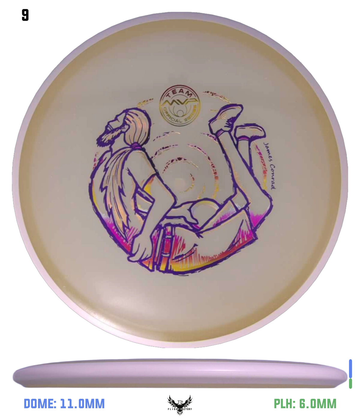 MVP James Conrad Particle Eclipse Detour - Bendy James (Limit 1 Per Customer)