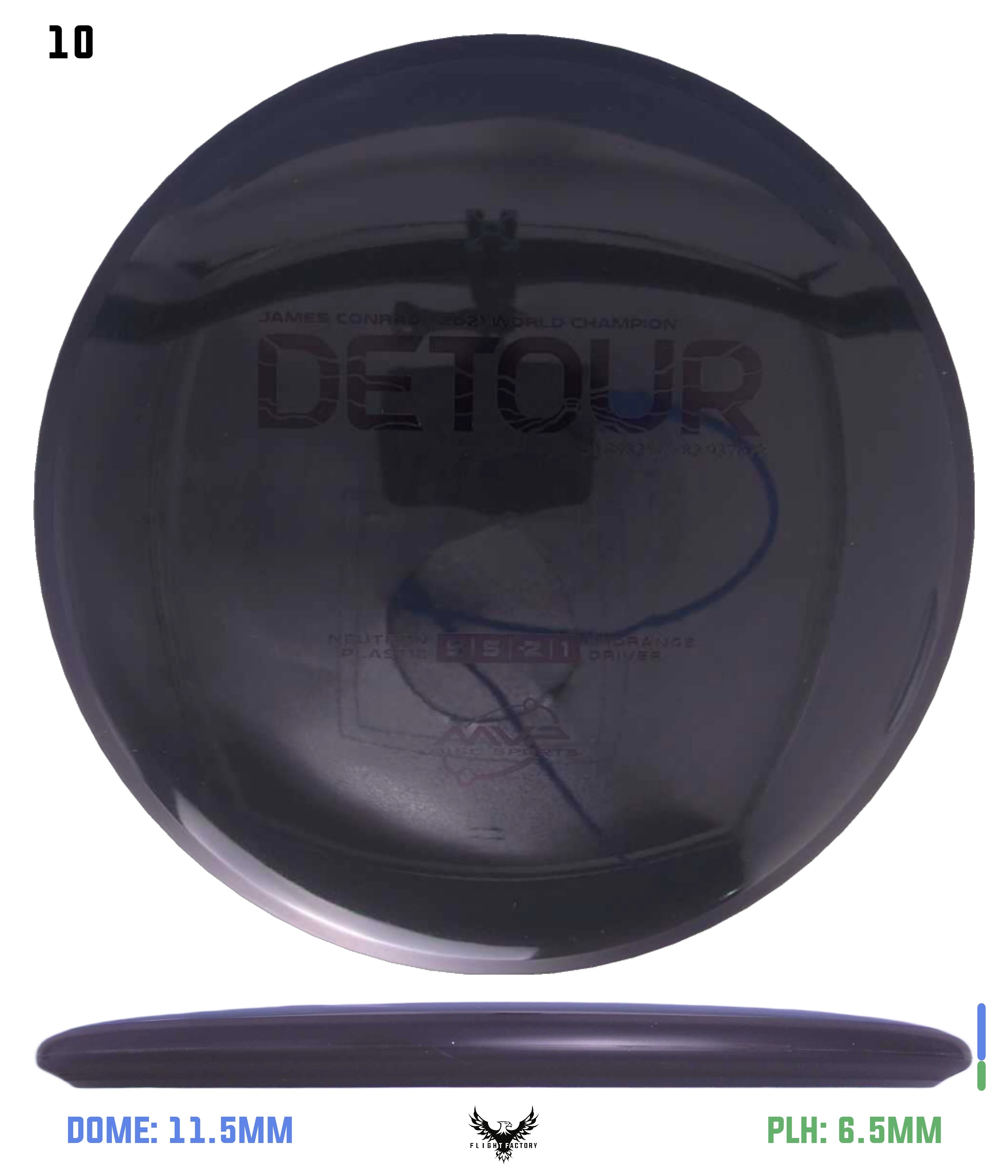 その他 PuttOut Air Break MVP Neutron Detour - Flight Factory Discs