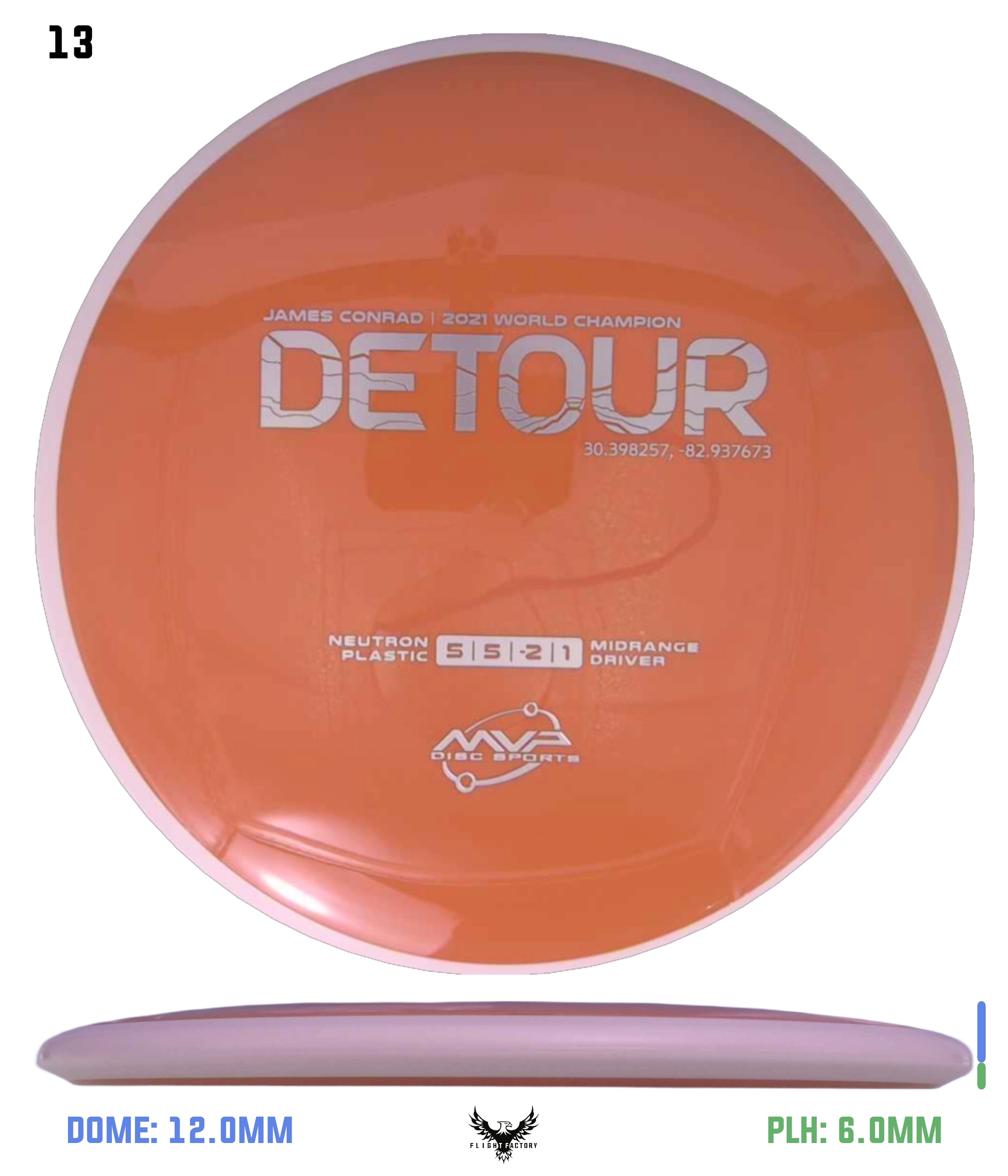 MVP Neutron Detour - Project Lab Coat - Flight Factory Discs