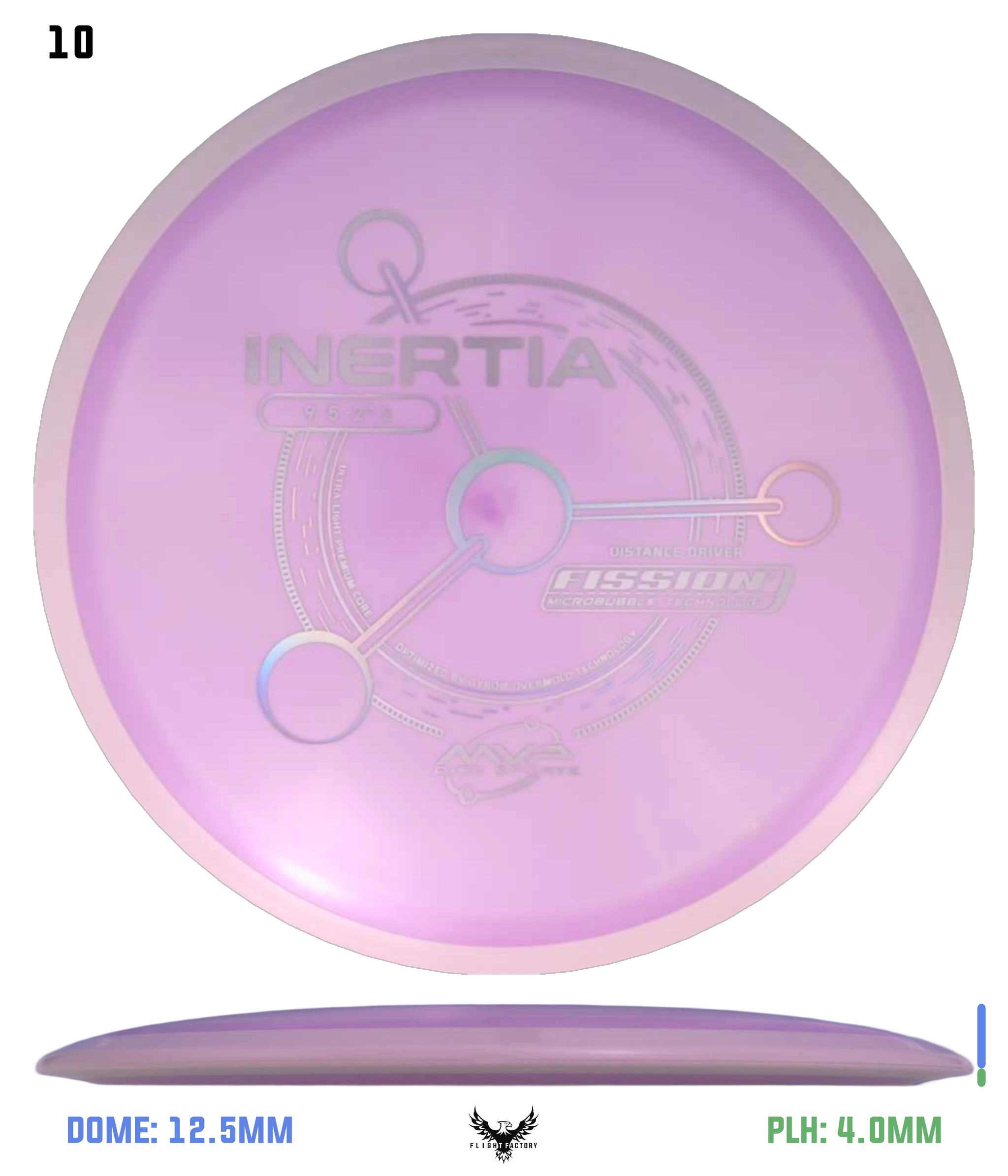 MVP Fission Inertia - Project Lab Coat - Flight Factory Discs