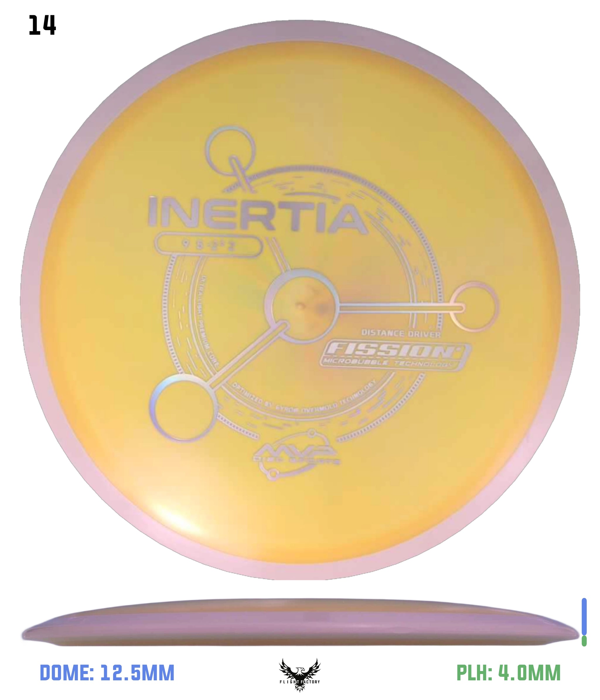 MVP to MVP - '22 - '23 レコード MVP Fission Inertia - Project Lab Coat - Flight Factory Discs