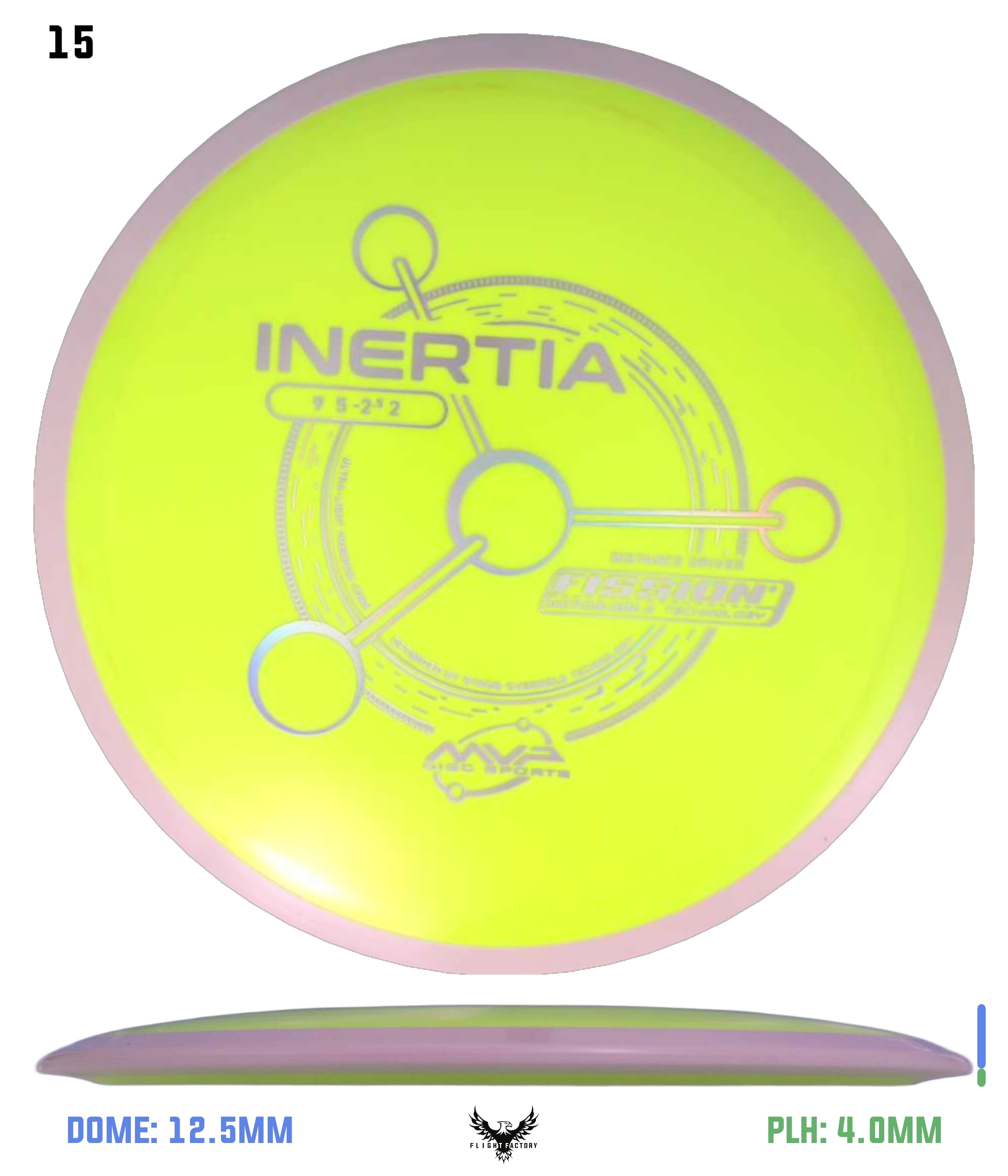 MVP Fission Inertia - Project Lab Coat - Flight Factory Discs