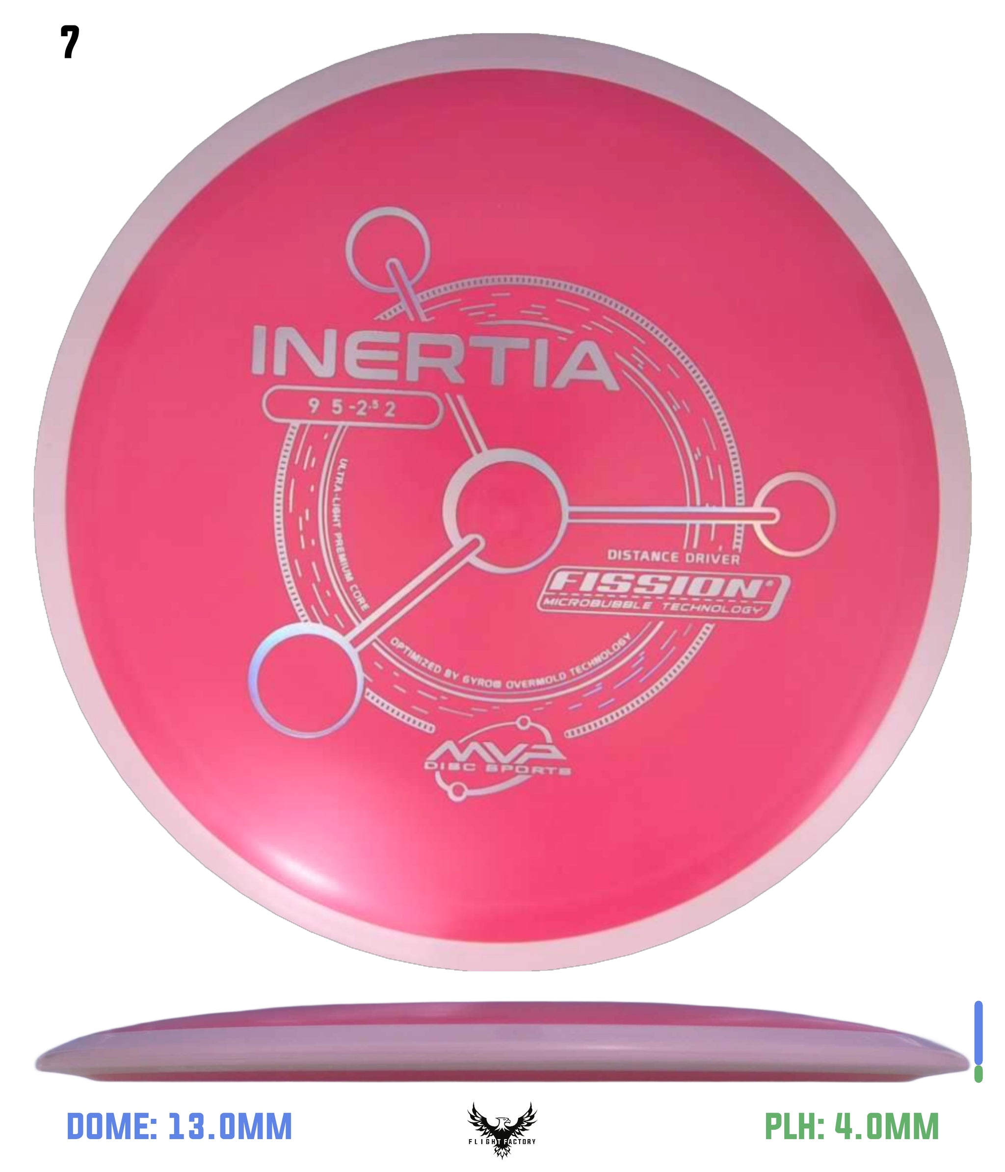 MVP to MVP - '22 - '23 レコード MVP Fission Inertia - Project Lab Coat - Flight Factory Discs