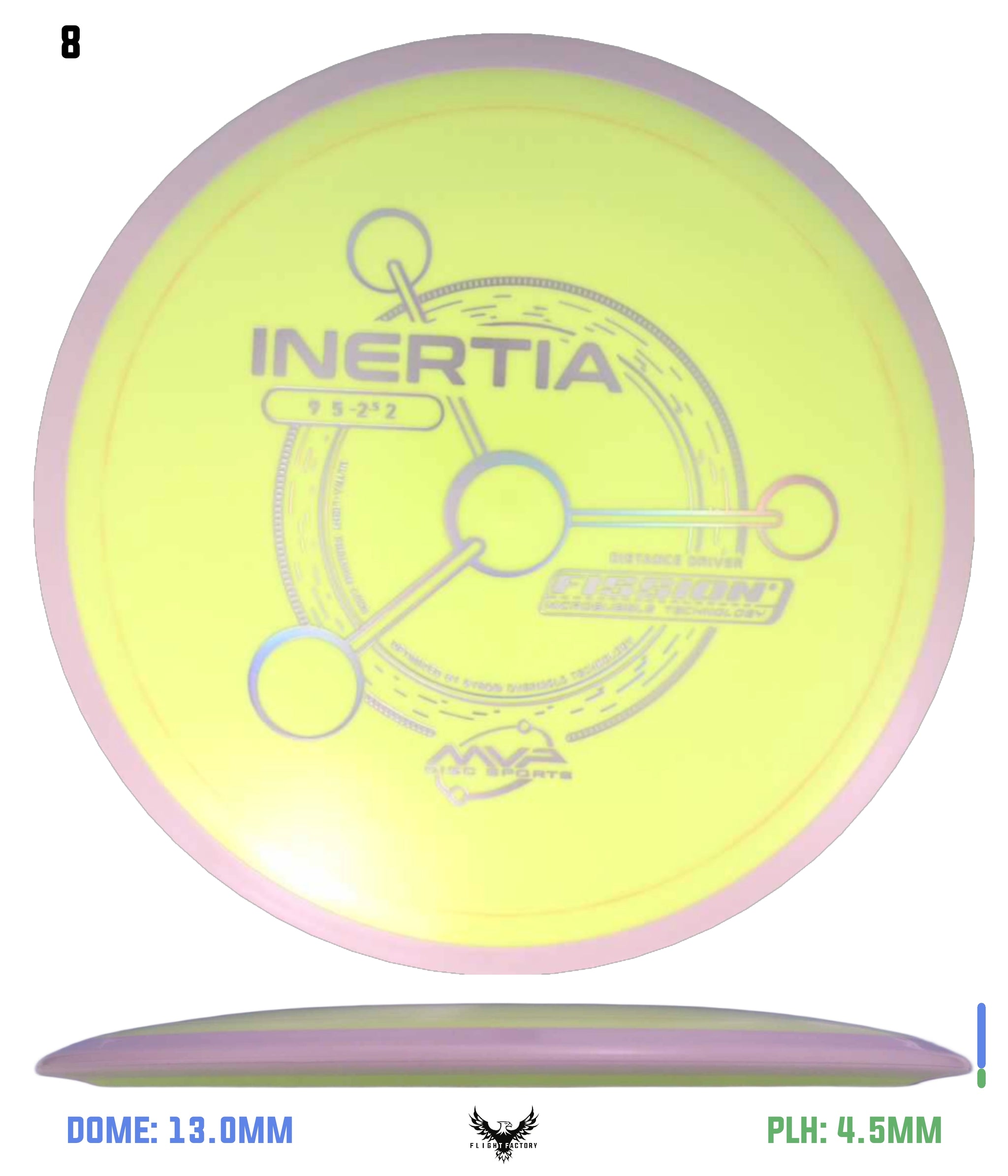 MVP Fission Inertia - Project Lab Coat - Flight Factory Discs