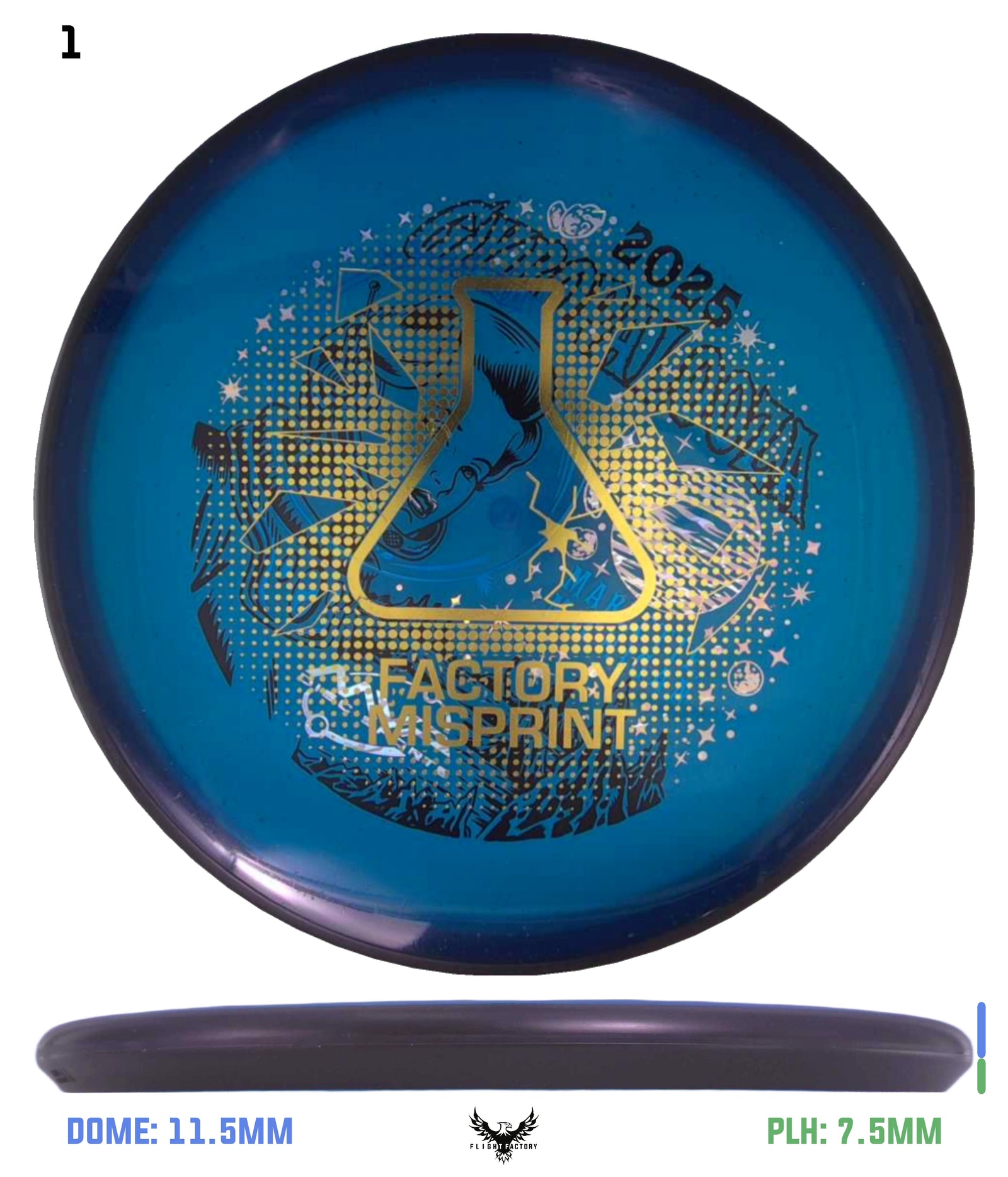 MVP Particle Glow Proton Particle - GYROpalooza 2025 Lab Seconds