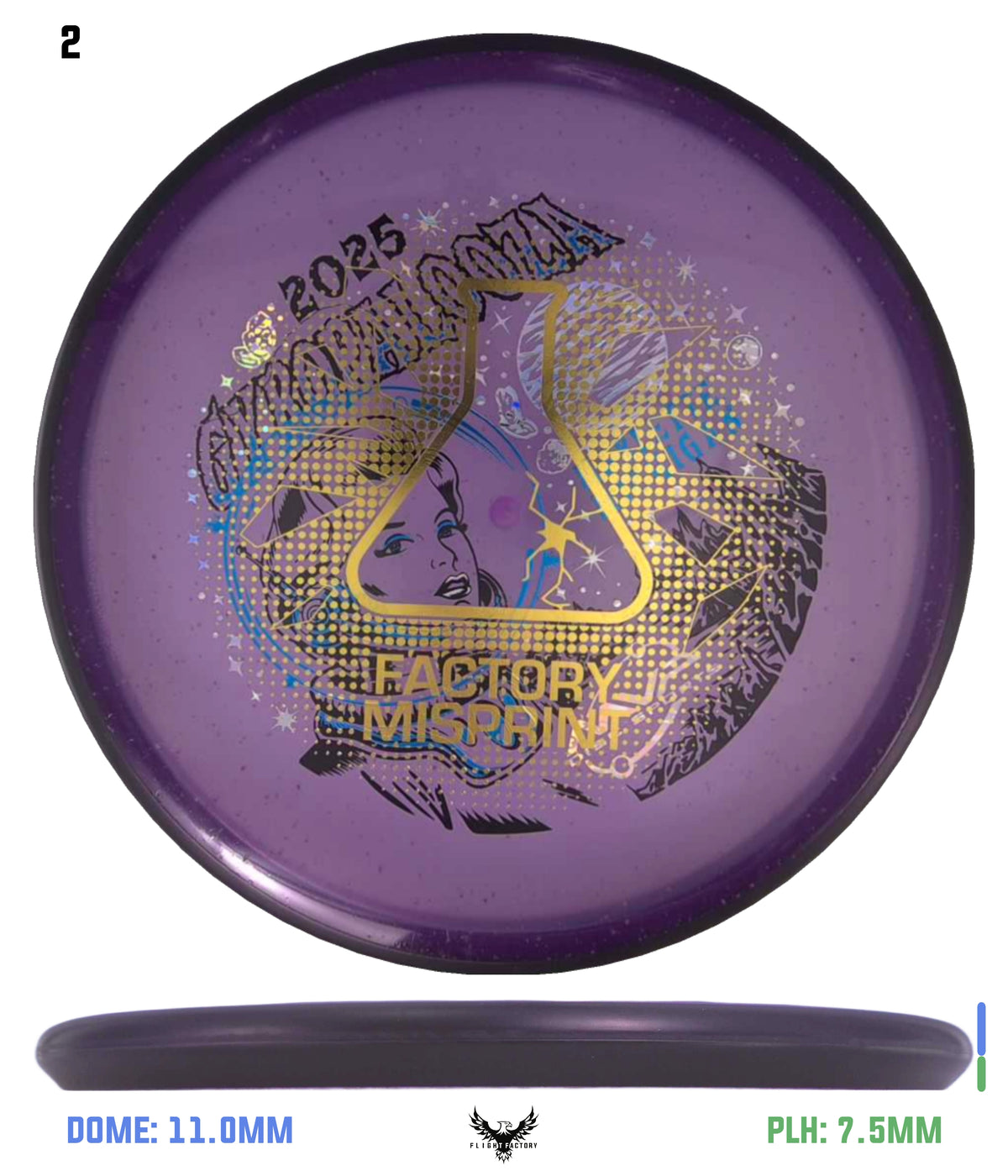 MVP Particle Glow Proton Particle - GYROpalooza 2025 Lab Seconds