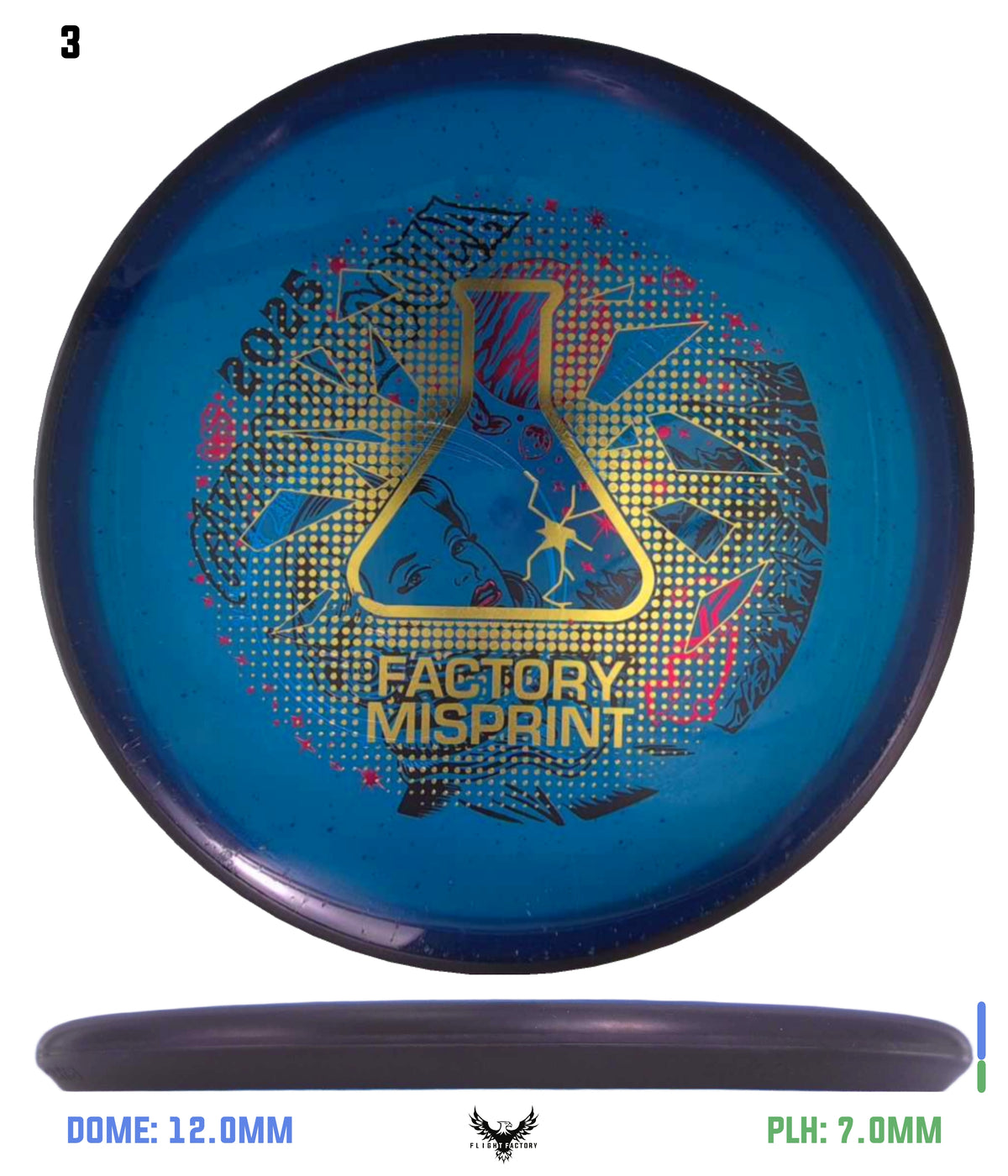 MVP Particle Glow Proton Particle - GYROpalooza 2025 Lab Seconds