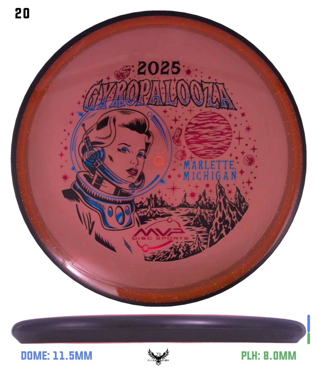 MVP Particle Glow Proton Particle - GYROpalooza 2025