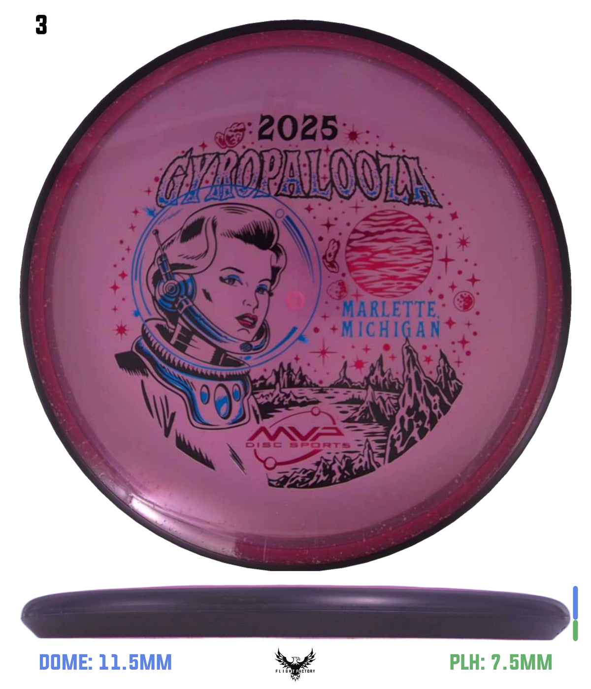 MVP Particle Glow Proton Particle - GYROpalooza 2025