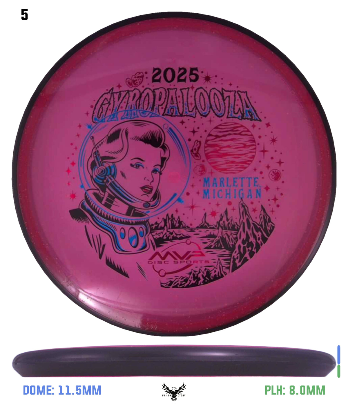 MVP Particle Glow Proton Particle - GYROpalooza 2025