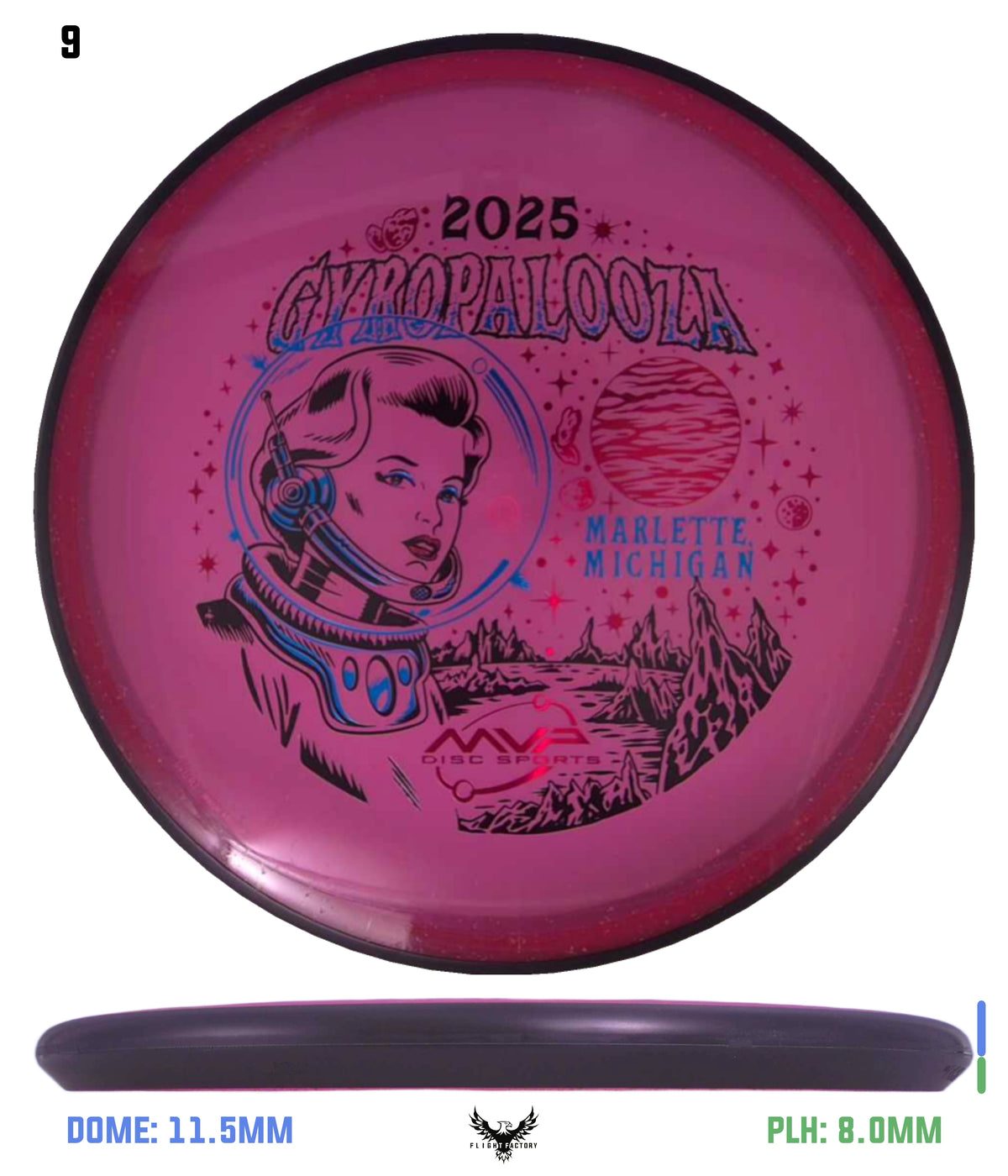 MVP Particle Glow Proton Particle - GYROpalooza 2025