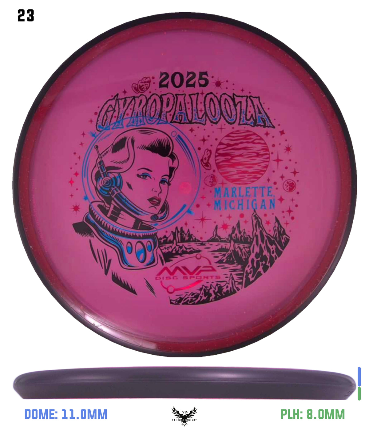 MVP Particle Glow Proton Particle - GYROpalooza 2025