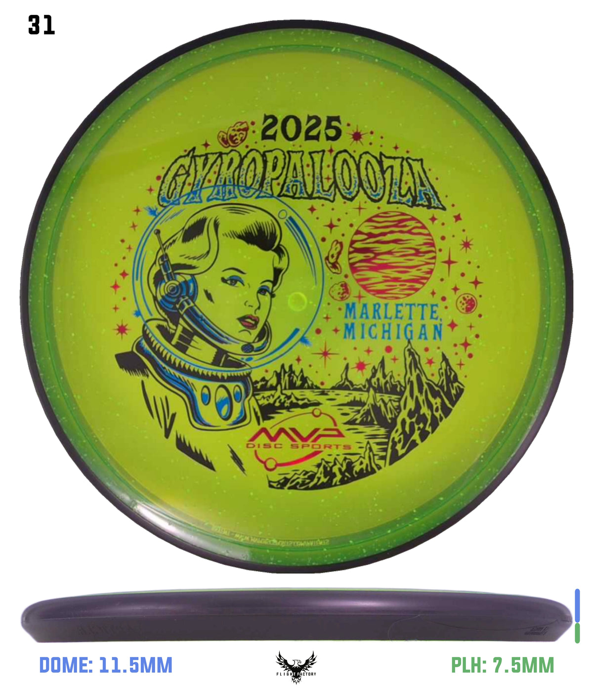 MVP Particle Glow Proton Particle - GYROpalooza 2025