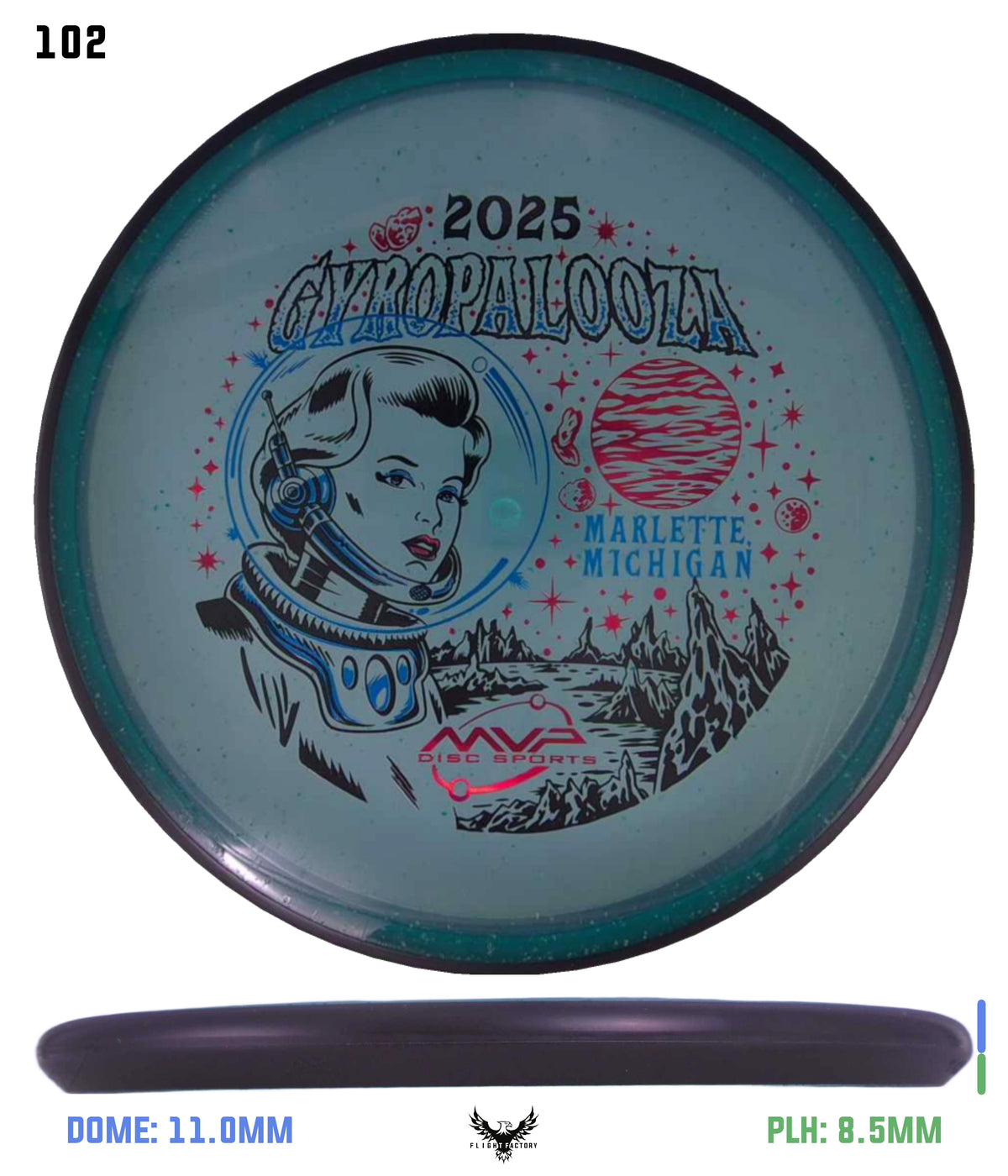 MVP Particle Glow Proton Particle - GYROpalooza 2025