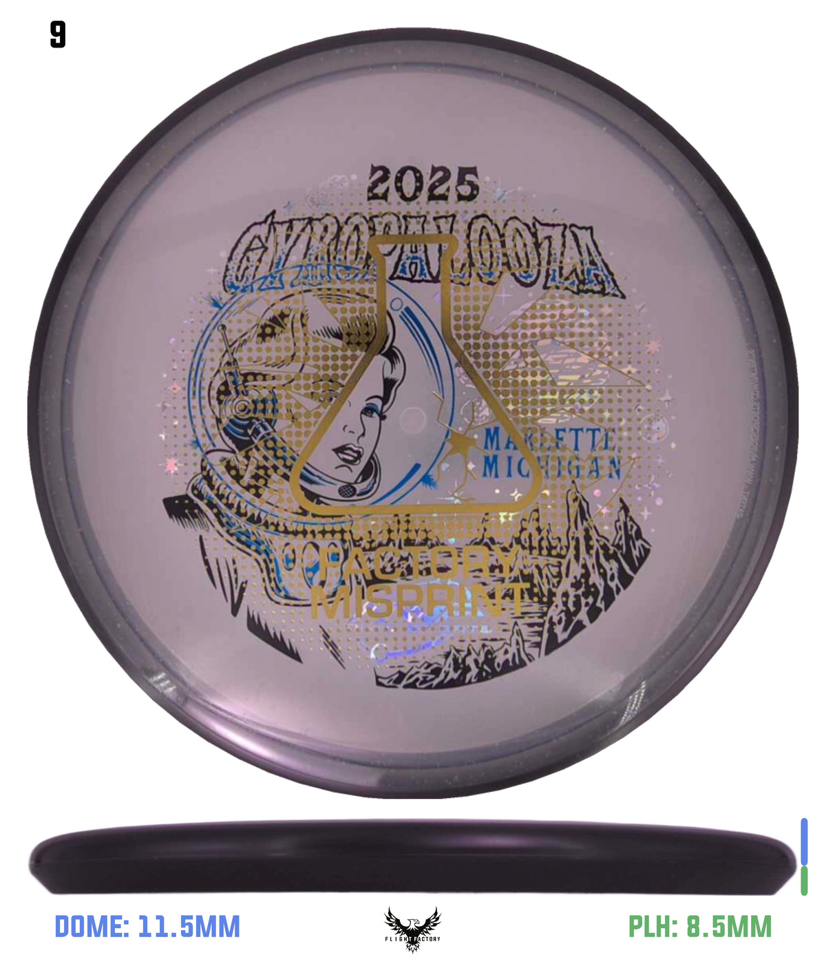 MVP Particle Glow Proton Particle - GYROpalooza 2025 Lab Seconds