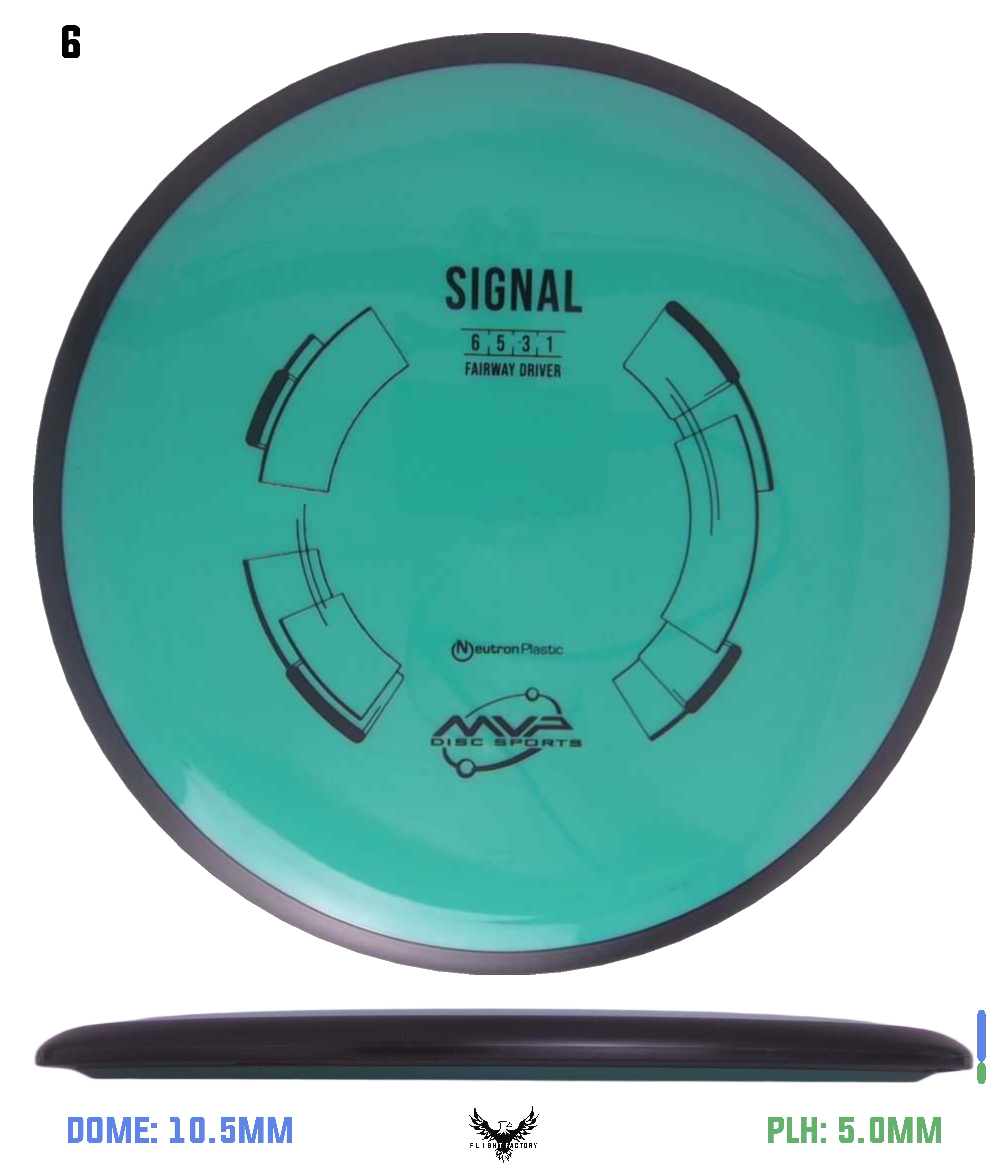 MVP Neutron Signal - Flight Factory Discs