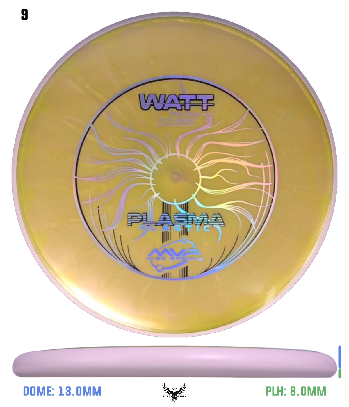 MVP Plasma Watt - New Stock Stamp