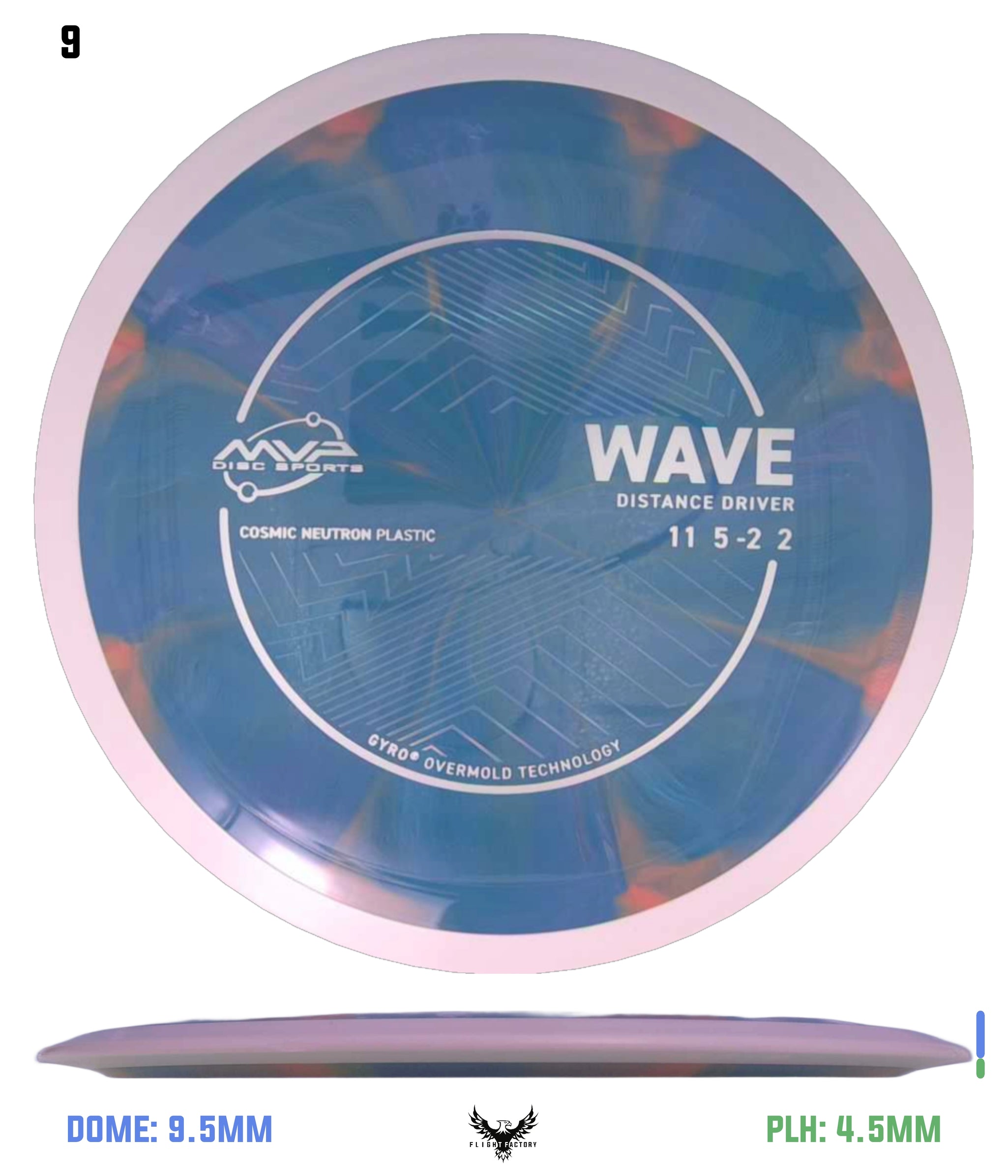 MVP Cosmic Neutron Wave - Project Lab Coat - Flight Factory Discs