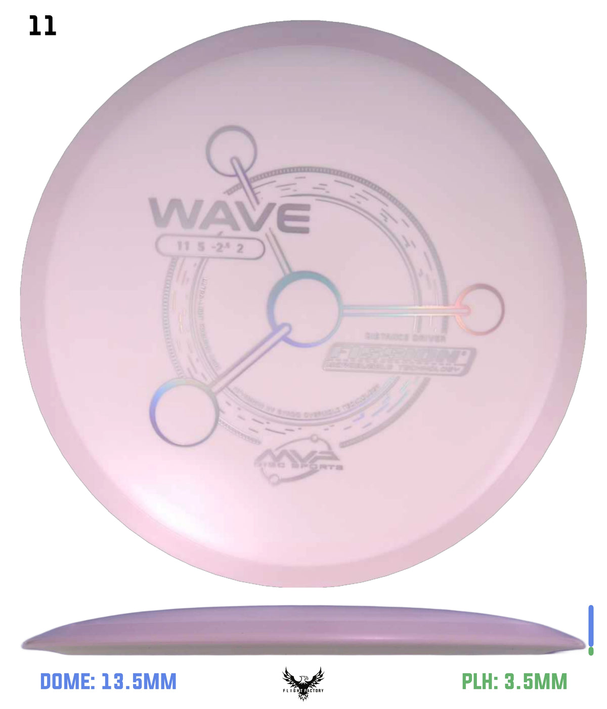 MVP Fission Wave - Project Lab Coat - Flight Factory Discs