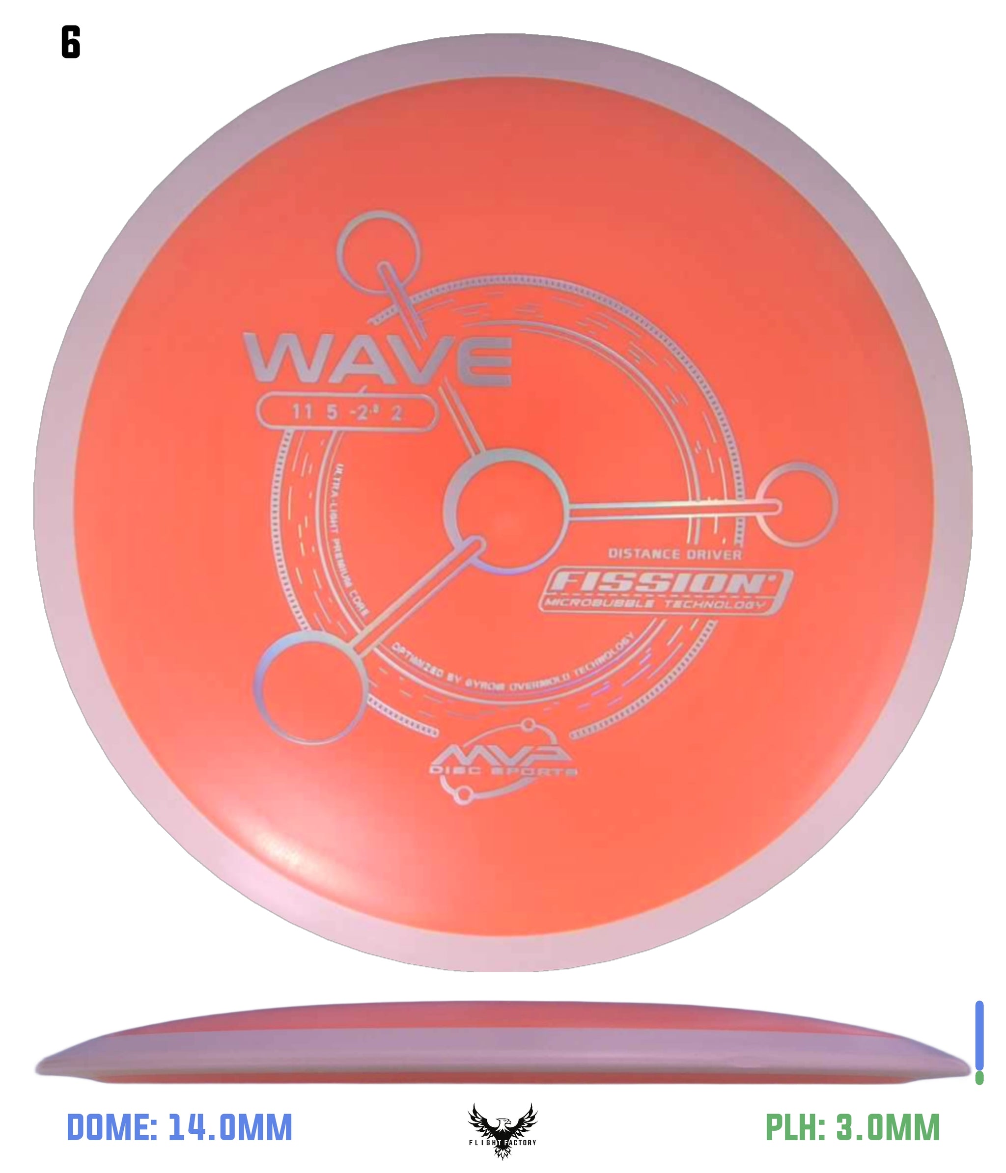 MVP Fission Wave - Project Lab Coat - Flight Factory Discs