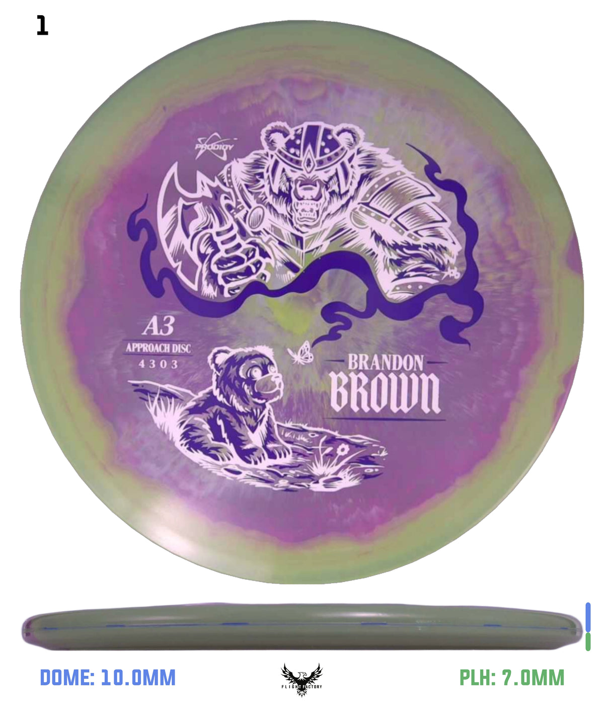 Prodigy A3 500 Spectrum Plastic - Brandon Brown 2026 Signature Series