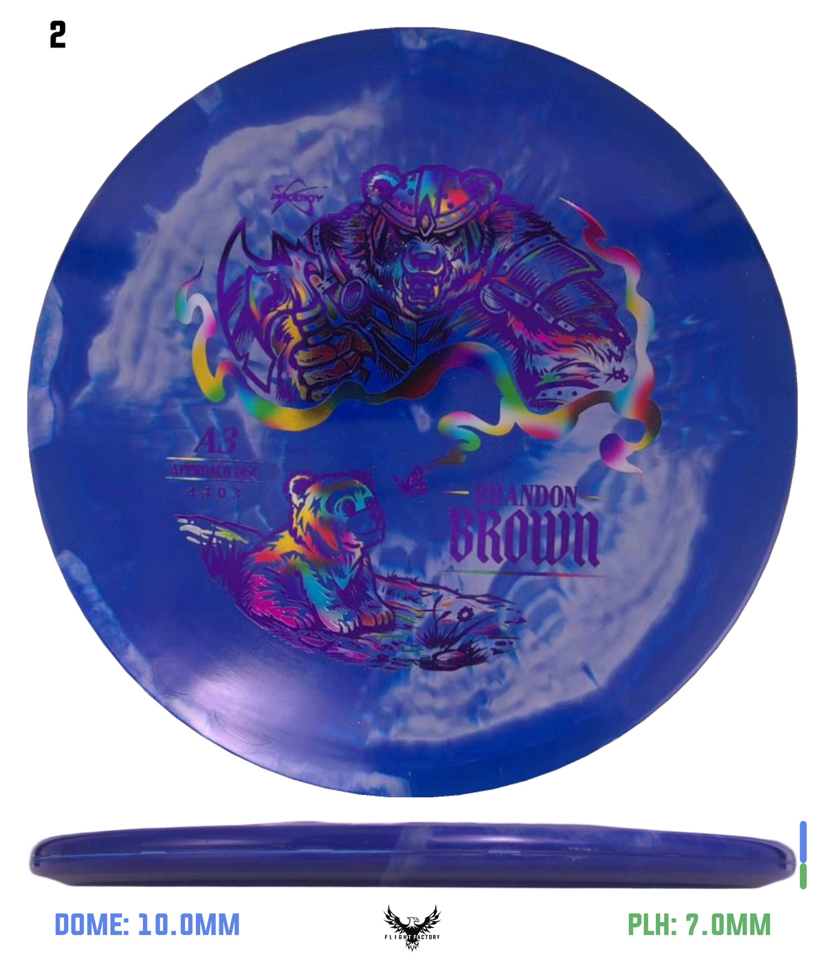 Prodigy A3 500 Spectrum Plastic - Brandon Brown 2026 Signature Series