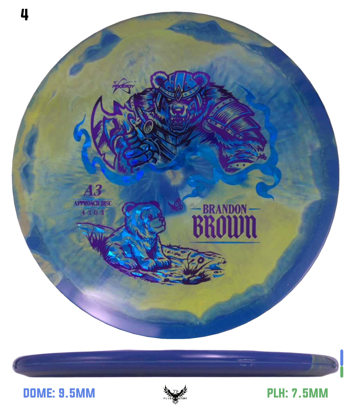 Prodigy A3 500 Spectrum Plastic - Brandon Brown 2026 Signature Series