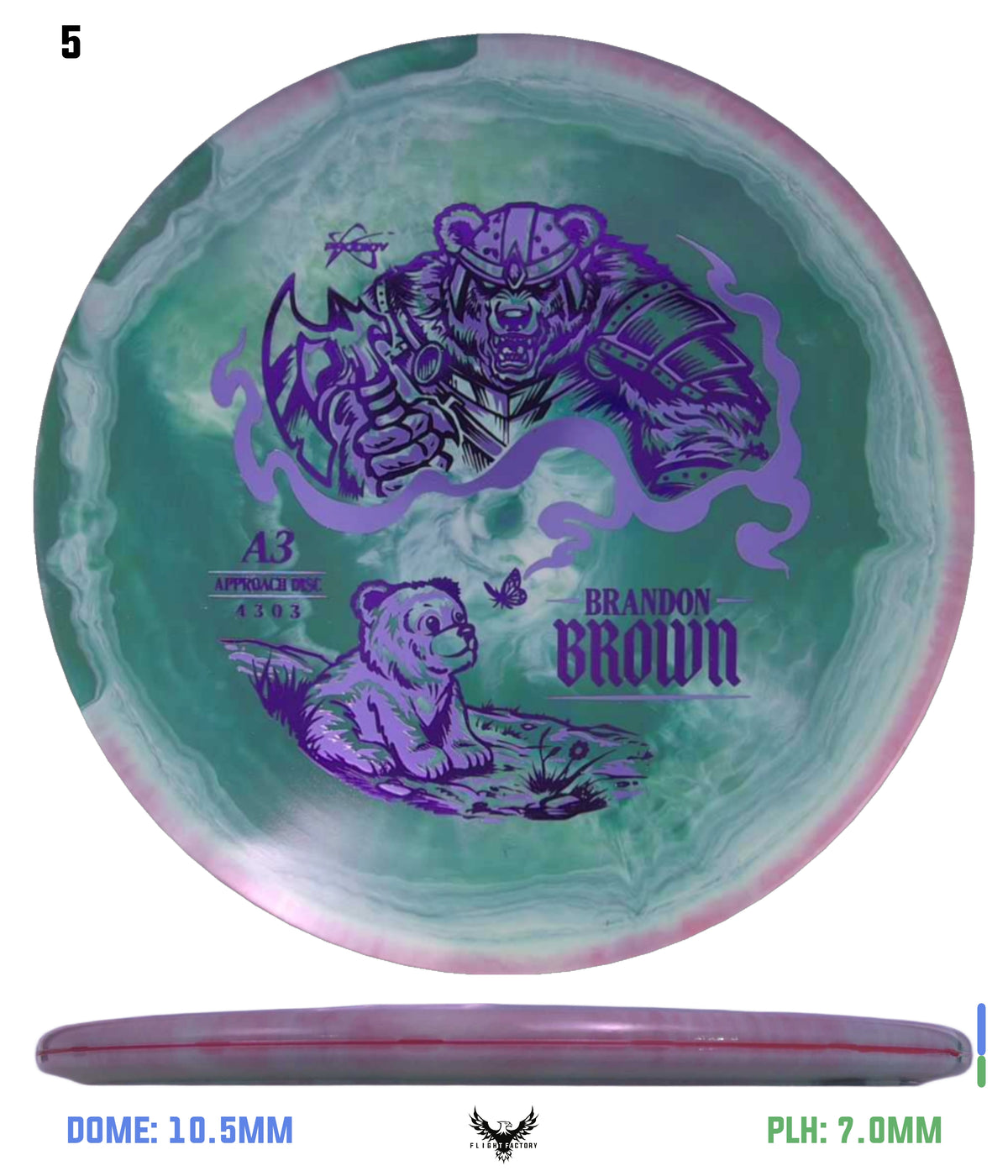 Prodigy A3 500 Spectrum Plastic - Brandon Brown 2026 Signature Series