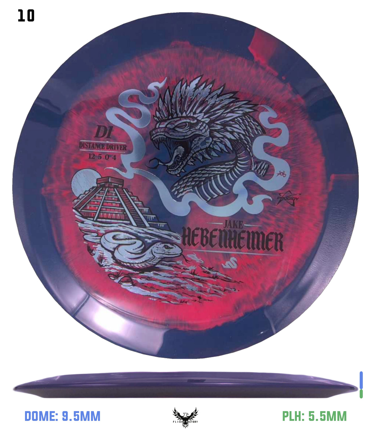 Prodigy D1 500 Spectrum Plastic - Jake Hebenheimer 2026 Signature Series