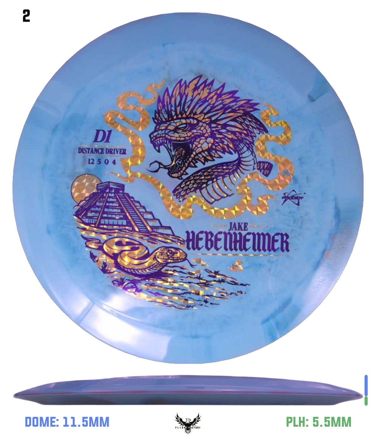 Prodigy D1 500 Spectrum Plastic - Jake Hebenheimer 2026 Signature Series