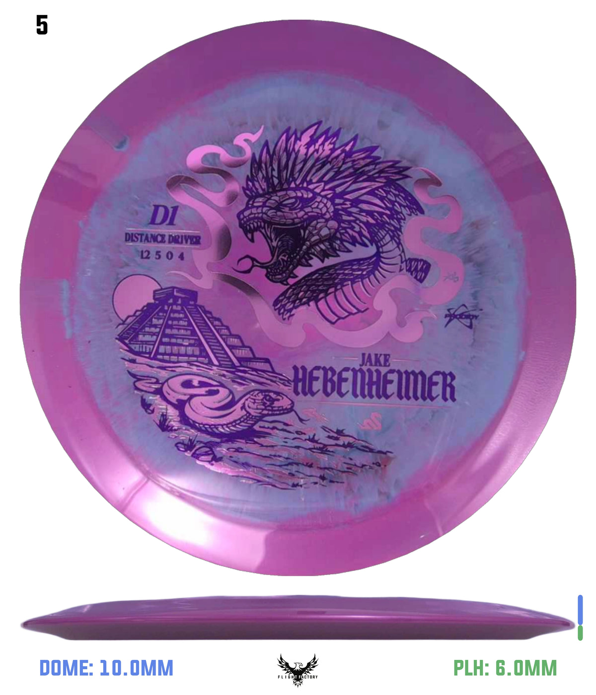 Prodigy D1 500 Spectrum Plastic - Jake Hebenheimer 2026 Signature Series