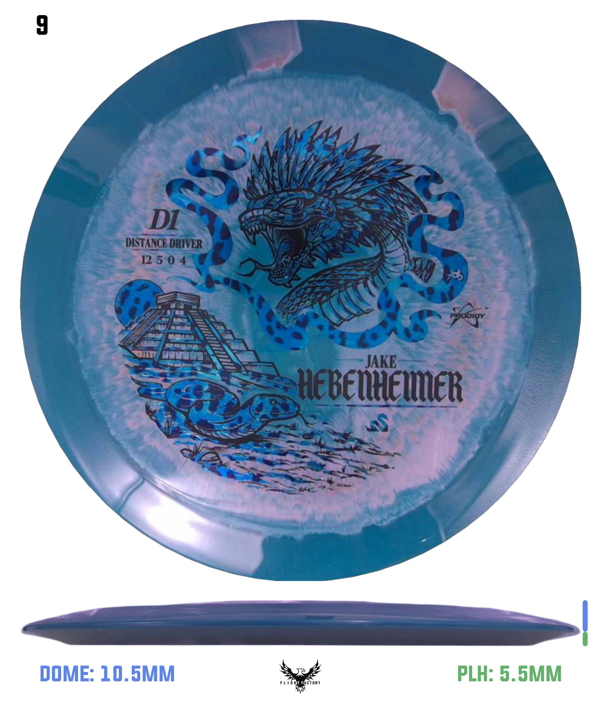 Prodigy D1 500 Spectrum Plastic - Jake Hebenheimer 2026 Signature Series