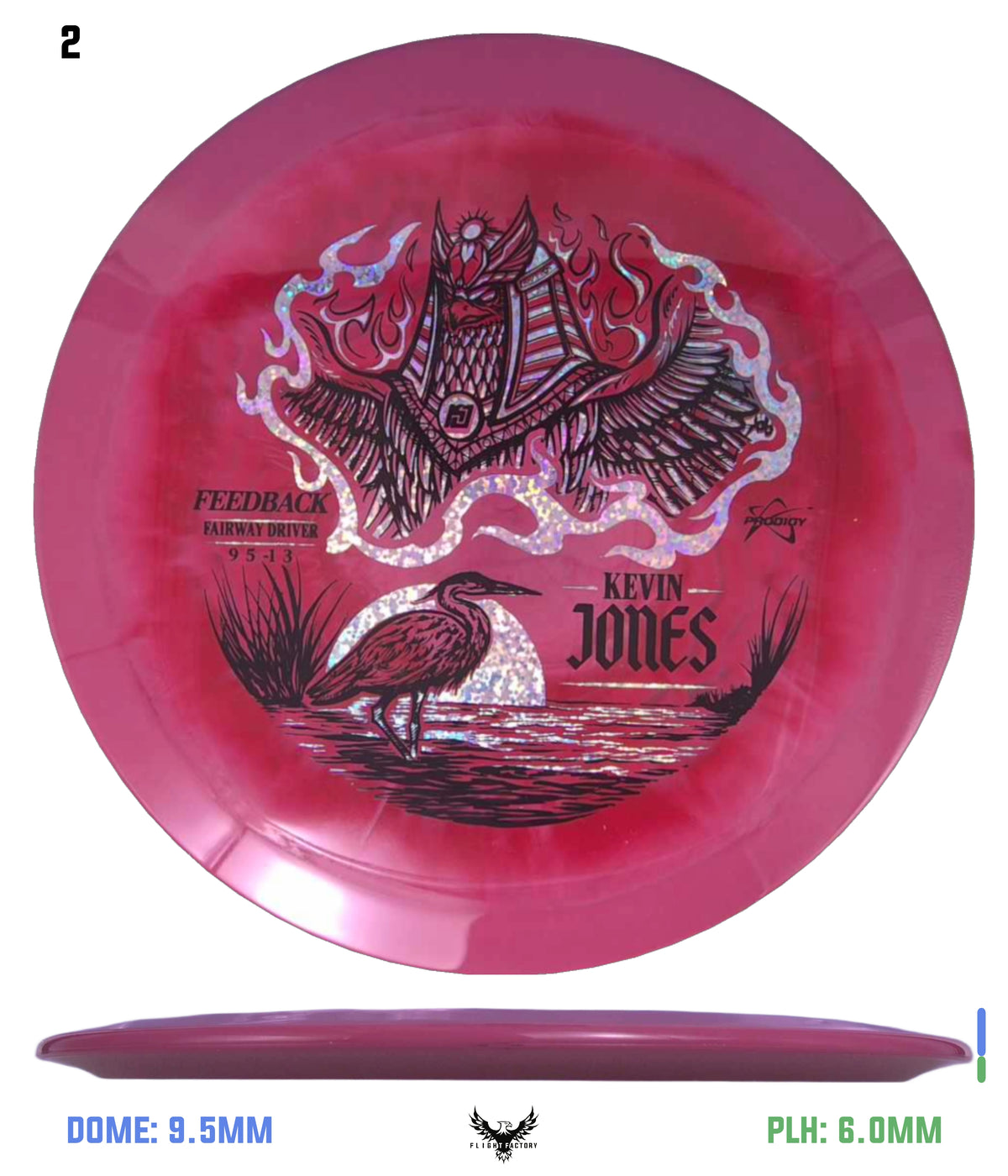 Prodigy Feedback 500 Spectrum Plastic - Kevin Jones 2026 Signature Series