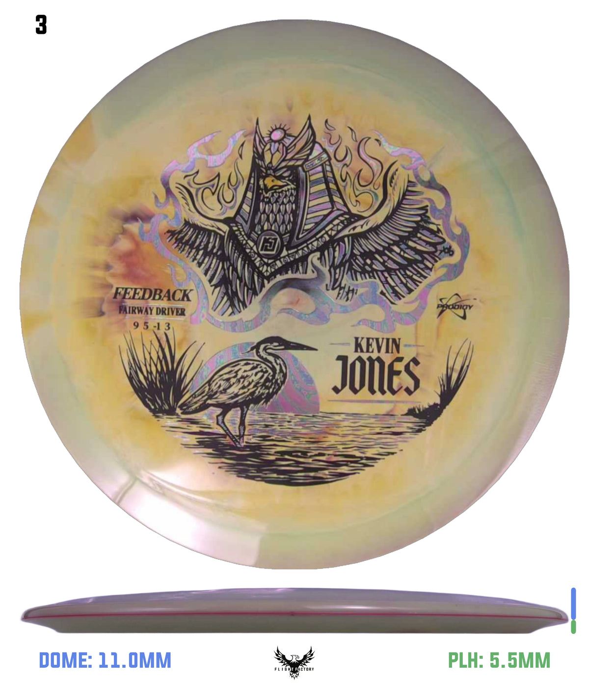 Prodigy Feedback 500 Spectrum Plastic - Kevin Jones 2026 Signature Series