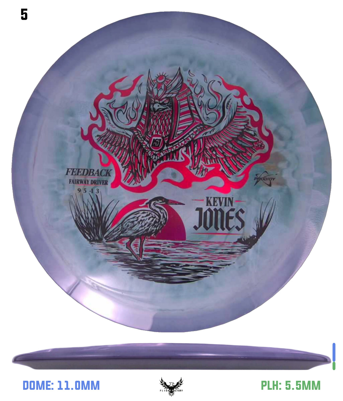 Prodigy Feedback 500 Spectrum Plastic - Kevin Jones 2026 Signature Series